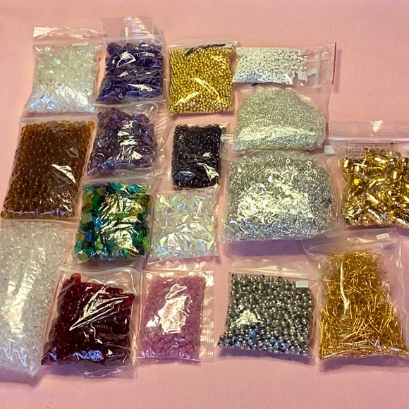 Lot #85 Jewelry Making Beads & Findings Galore